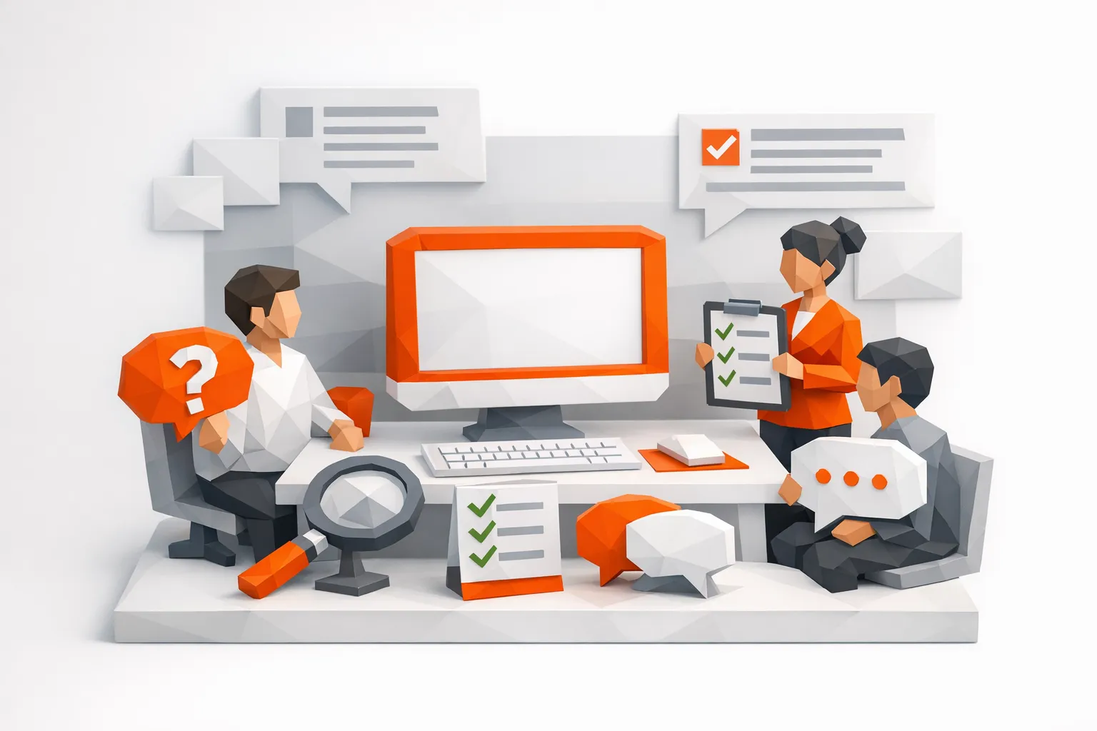 Questioning AI: Tests for Trustworthy Replies