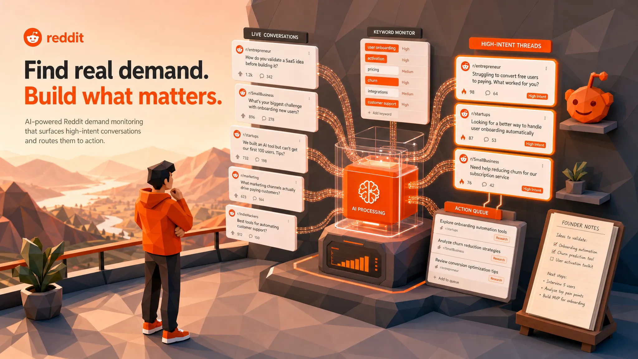 Reddit Monitoring for Founders: A Simple Daily System